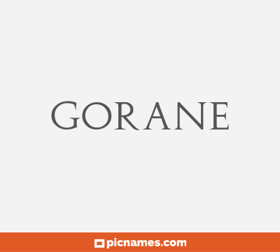 Gorane