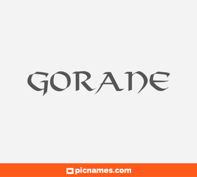 Gorane
