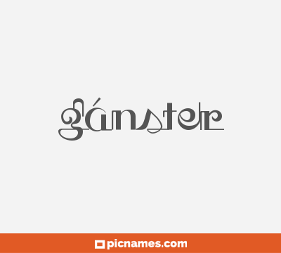 Gánster