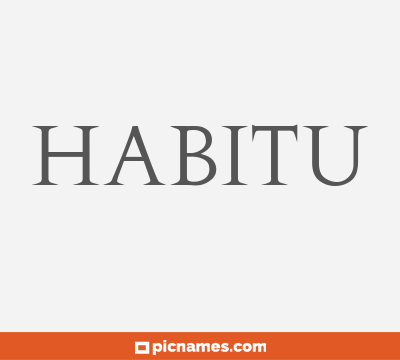 Habitu