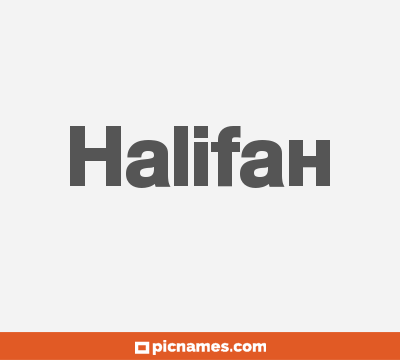 Halifah