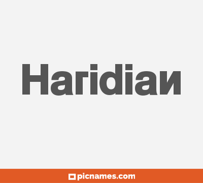 Haridian