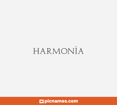 Harmonía