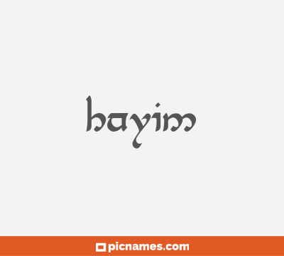 Hayim