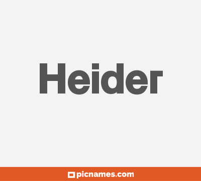 Heider