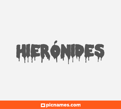 Hierónides