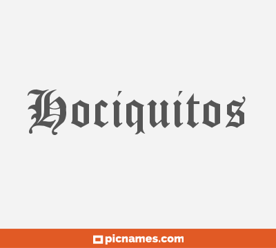 Hociquitos