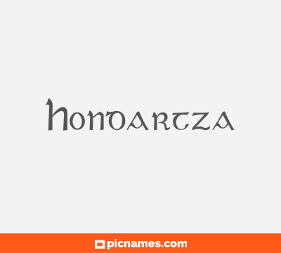 Hondartza