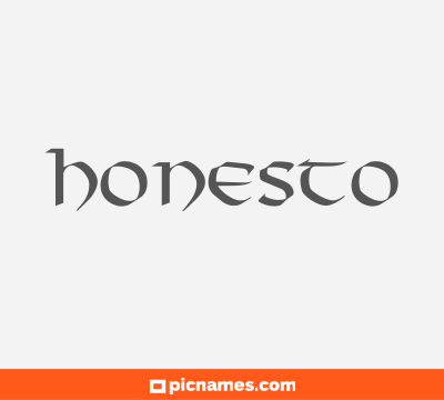 Honesto