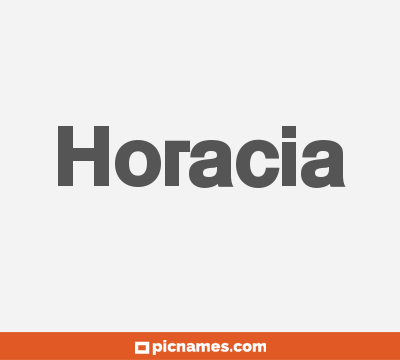 Horacia