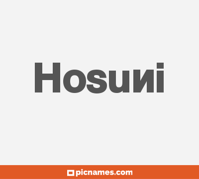 Hosuni