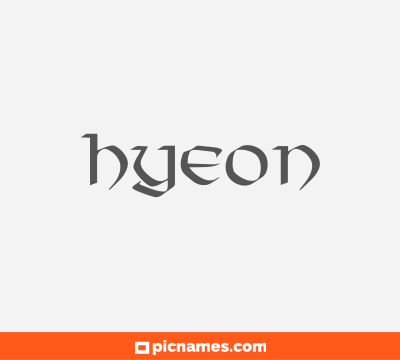 Hyeon