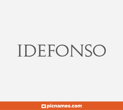 Idefonso