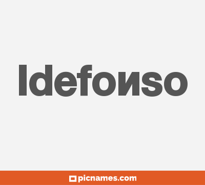 Idefonso