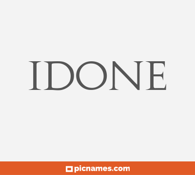 Idone