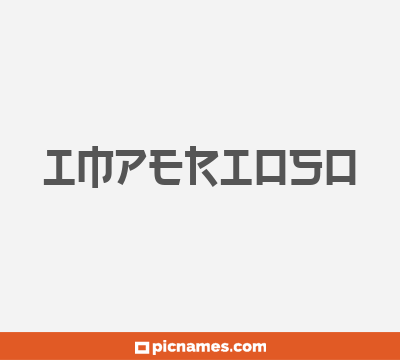 Imperioso