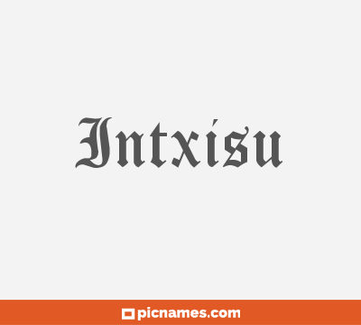 Intxisu