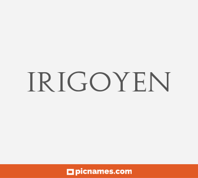 Irigoyen