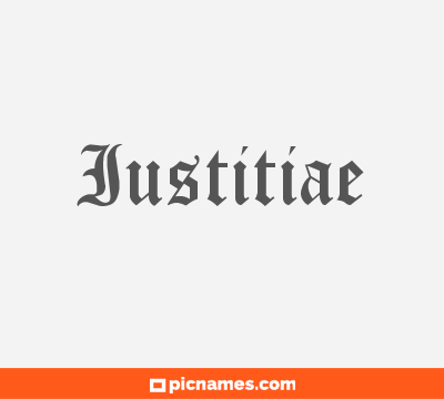 Iustitiae