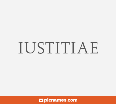 Iustitiae