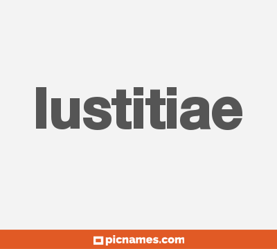 Iustitiae