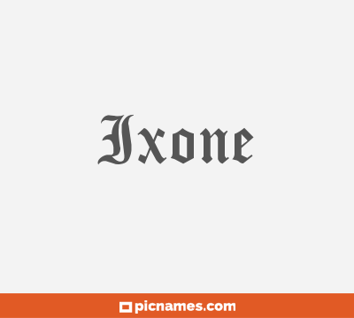 Ixone