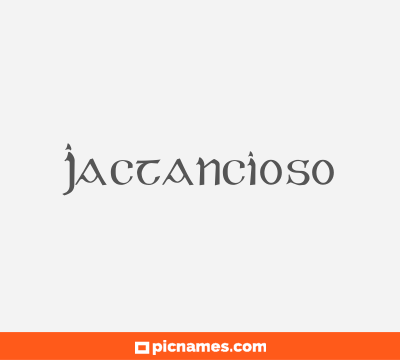 Jactancioso