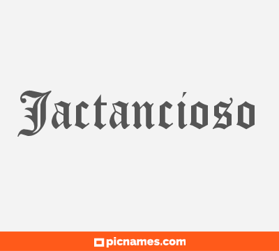 Jactancioso