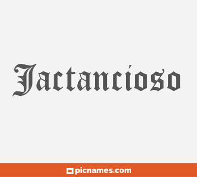 Jactancioso