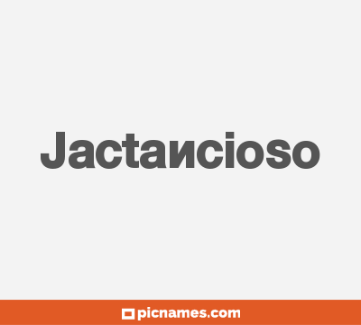 Jactancioso