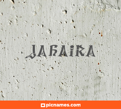 Jahaira