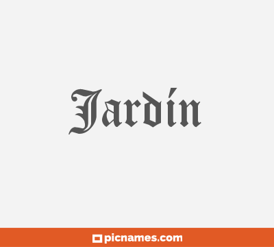 Jardín