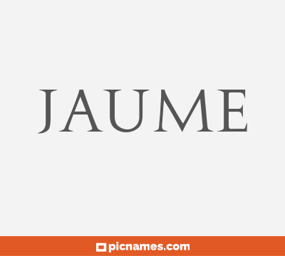 Jaume