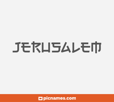 Jerusalem