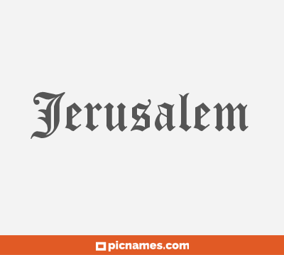 Jerusalem