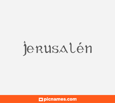 Jerusalén