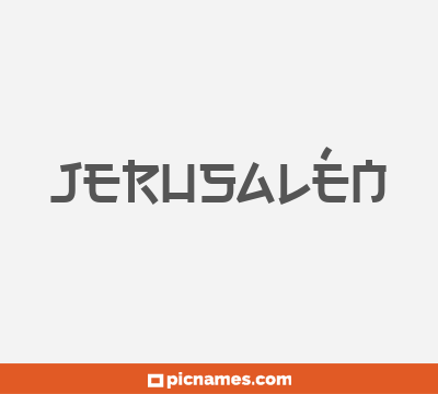 Jerusalén