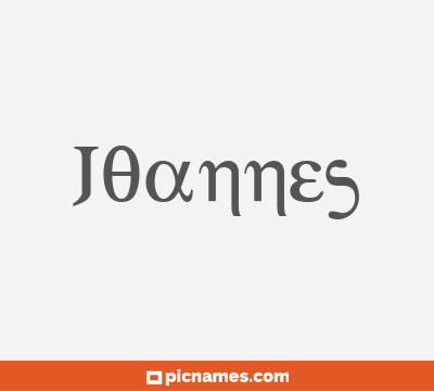 Joannes