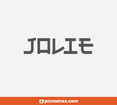 Jolie