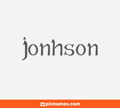 Jonhson