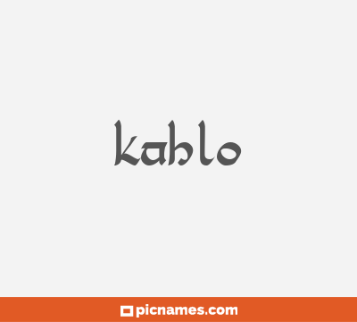 Kahlo