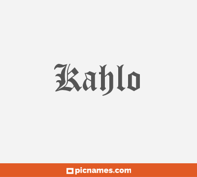 Kahlo