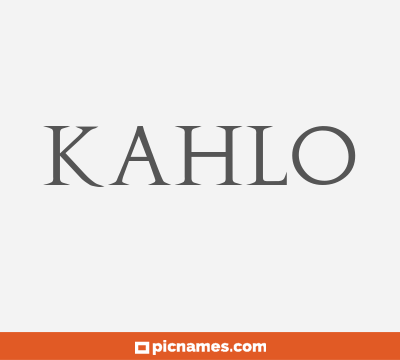 Kahlo