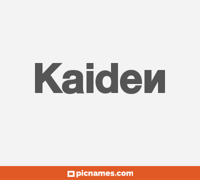 Kaiden