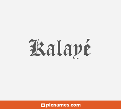 Kalayé