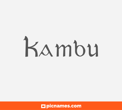 Kambu