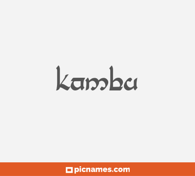 Kambu