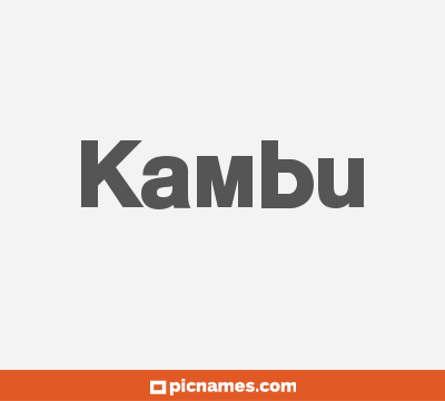 Kambu