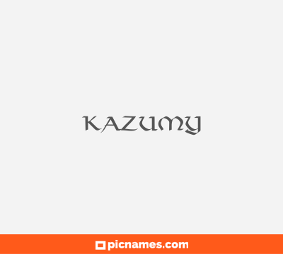 Kazumy