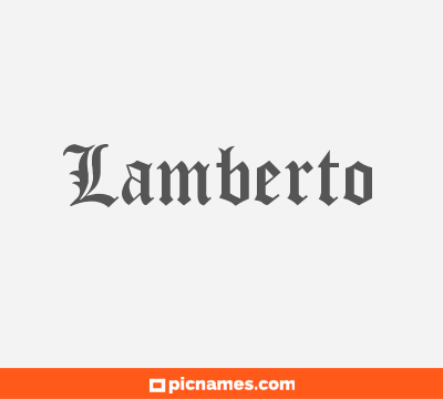 Lamberto